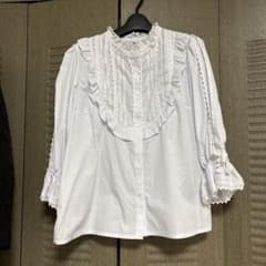 preety dollブラウス フォークダンス MからL - メルカリ