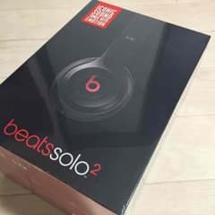 ロナウジーニョさん用☆新品未開封■beats solo2 ヘッドホン■ブラックのサムネイル