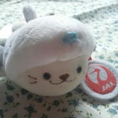 しろたん JAL キーホルダー  ぬいぐるみのサムネイル