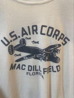 U.S. AIR CORPS マックディル飛行場 Tシャツ　超激レア　オンブックのサムネイル