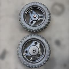 V125G IRCブロックタイヤ付きホイール　2本セット V125G IRCブロックタイヤ付きホイール 2本セット - メルカリ