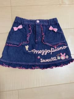 デニムスカート メゾピアノ 110cmのサムネイル