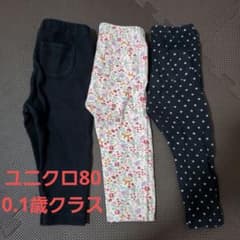 ユニクロ80㎝　使用感ありのサムネイル