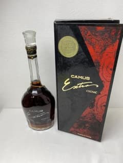 【未開栓】　CAMUS Extra コニャック ブランデー　ロングネック1987 ブランデー カミュ XO CAMUS ロングネック 700ml 40度 コニャック : 酒