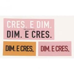 DIM.E CRES. ステッカー 3枚セットのサムネイル