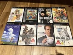 プレイステーション2 ソフト8本セット中古のサムネイル