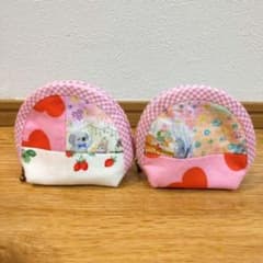 ハンドメイド ポーチ ユキエモン - メルカリ