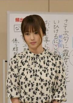 深田恭子着 ViS(ビス) 花柄ドロストワンピースのサムネイル