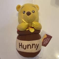新品♡ アミューズメント景品 くまのプーさん じゅるりハニーポットLぬいぐるみ