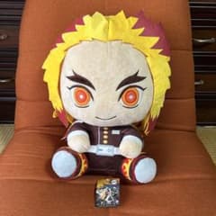 【未開封】鬼滅の刃　台湾限定　16インチ　煉獄杏寿郎　ぬいぐるみ　マスコット 鬼滅の刃 台湾限定 台湾国内正規品 煉獄杏寿郎 ぬいぐるみ 16インチ