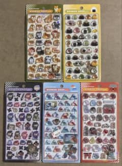 BONBON DROP 和柄 シール 5枚セットのサムネイル