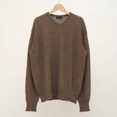 24aw maatee&sons カシミヤミンク LOOSE V SWEATER - メルカリ