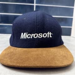 超希少 90年代 Microsoft 企業 キャップ T ヴィンテージのサムネイル