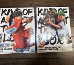 ワンピース ONEPIECE KING OF ARTIST ゾロ十郎 ルフィ太郎 - メルカリ
