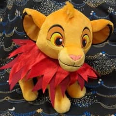 ライオン・キング シンバ ぬいぐるみ プライズ 葉っぱのタテガミ ディズニー