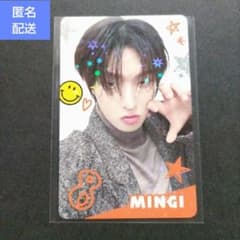 ミンギ ホログラム ランダムトレカ ATEEZペンミ - メルカリ