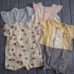 【70-80cm女の子】ベビー ロンパースのサムネイル