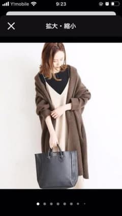 IENA ニットガウンコートのサムネイル