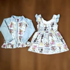 Disney Princess 水着セット ワンピース ラッシュガード - 5