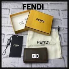FENDI フェンディ☆6連キーケース レザー PEEKABOO ピーカブー - メルカリ