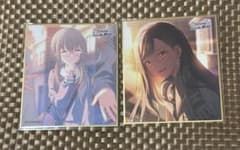プロセカ ミニ色紙 小豆沢こはね 白石杏 - メルカリ