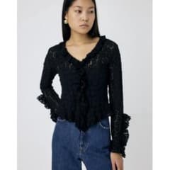 CUT LACE RUFFLE ブラウスのサムネイル
