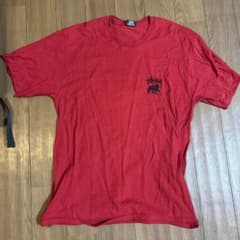 Stussy Tシャツ 赤 Lサイズのサムネイル