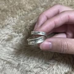 ティファニー　1837シルバーリング　スリーブリング　ペアリング　2個セット ティファニー 1837シルバーリング スリーブリング ペアリング 2個