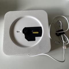 壁掛けCDプレーヤー ホワイトのサムネイル