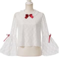 夢展望 姫袖フリルレーストップスのサムネイル