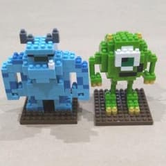 ディズニー ナノブロック　モンスターズインクのサムネイル