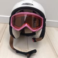 ジュニア　ヘルメット　アルピナ　スキーヘルメット　スノボーヘルメットのサムネイル