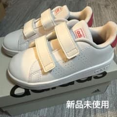 adidas キッズシューズ ホワイト 15cmのサムネイル