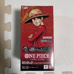 ONE PIECEカードゲーム 受け継がれる意志 BOX テープ付き - メルカリ