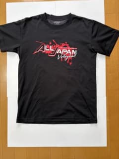 ALL JAPAN Volleyball Tシャツ Mサイズ ブラックのサムネイル