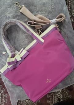 【新品・未使用】LANVIN enBleu リボンショルダーバッグのサムネイル