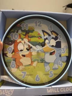 Bluey Wall Clock ブルーイ 壁掛け時計のサムネイル