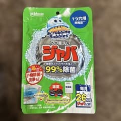 即日発送 ジャバ 風呂釜洗い1つ穴用160g　スクラビングバブル99%除菌のサムネイル