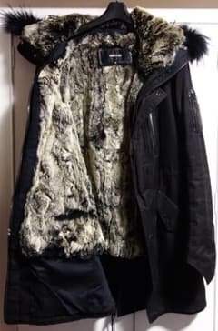 【良品】SHELLAC リアルラビット ファーライナー付 モッズコート 48 SHELLAC シェラック ラビットファーライナー モッズコート 48 - メルカリ