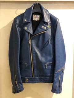 ルイスレザー 441T CYCLONE TIGHT FIT ブルーのサムネイル