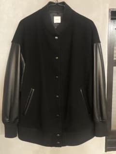 Spick & Span スタジアムジャンパー ブラックのサムネイル