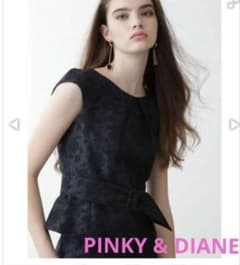 PINKY & DIANNE ノースリーブ ペプラムブラウスのサムネイル