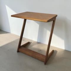 飛騨家具 イバタインテリア製サイドテーブル 幅 50cm - メルカリ