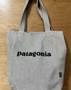 未使用 patagonia パタゴニア ストライプ トートバッグのサムネイル