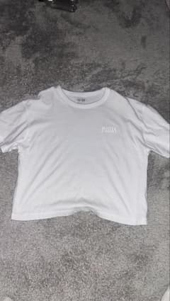 Tiji jojo WHITE T-SHIRT ホワイト Tシャツ L - メルカリ