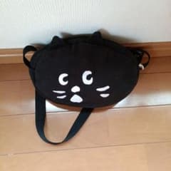 にゃー ショルダーバッグ 黒のサムネイル