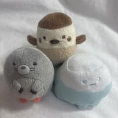 すみっコぐらし手のりぬいぐるみ　3個セットのサムネイル