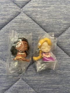 Disney Mini Figures 2-Piece Set: Moana & Rapunzel