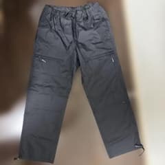 グレー カーゴパンツ XLARGE ジッパーポケット付きのサムネイル