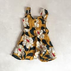 花柄 キャミソールワンピース　90cmのサムネイル